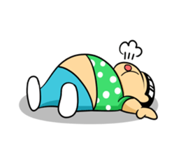 Fat Boy pooh sticker #1757959