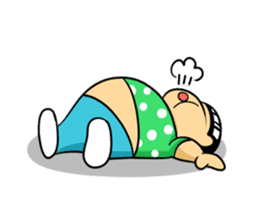 Fat Boy pooh sticker #1757959