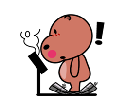 Hippopo Tamus sticker #1758869