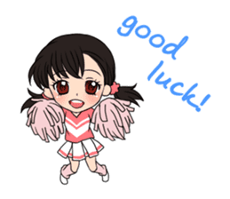 StampGirl "feeling" English edition sticker #1759084