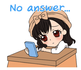 StampGirl "feeling" English edition sticker #1759087