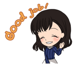 StampGirl "feeling" English edition sticker #1759093