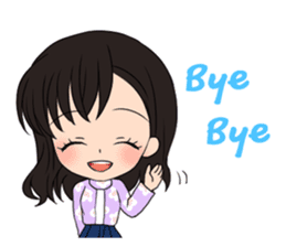 StampGirl "feeling" English edition sticker #1759098