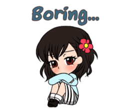 StampGirl "feeling" English edition sticker #1759104