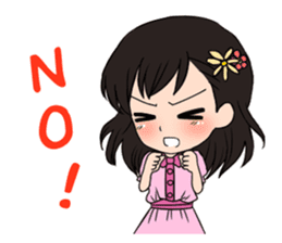 StampGirl "feeling" English edition sticker #1759106