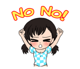 StampGirl "feeling" English edition sticker #1759107