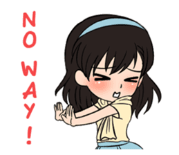 StampGirl "feeling" English edition sticker #1759108