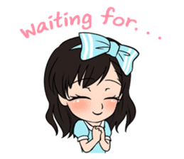 StampGirl "feeling" English edition sticker #1759114