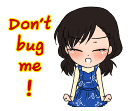 StampGirl "feeling" English edition sticker #1759115