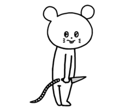 KYUSO NEKOKAMI  NEZUMI KUN sticker #1759159