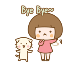 lovely choo's day sticker #1759242