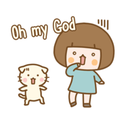 lovely choo's day sticker #1759247