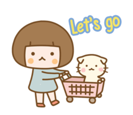 lovely choo's day sticker #1759248