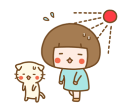 lovely choo's day sticker #1759250