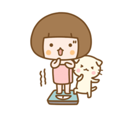 lovely choo's day sticker #1759252