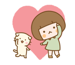 lovely choo's day sticker #1759253