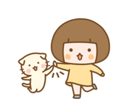 lovely choo's day sticker #1759257