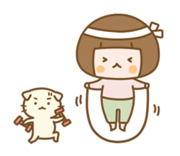 lovely choo's day sticker #1759260