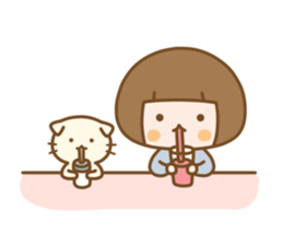 lovely choo's day sticker #1759265