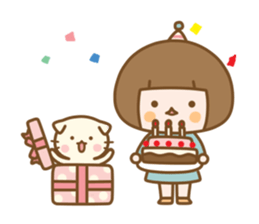 lovely choo's day sticker #1759266