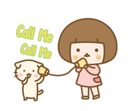 lovely choo's day sticker #1759270