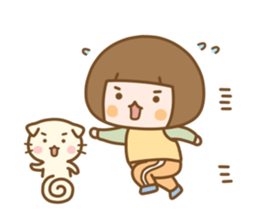 lovely choo's day sticker #1759271