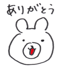 Face Bear sticker #1759322