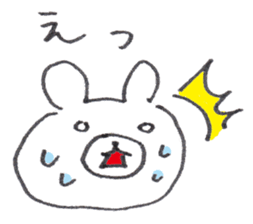 Face Bear sticker #1759323