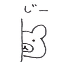 Face Bear sticker #1759328