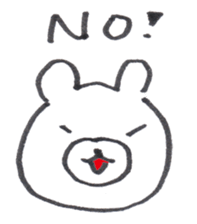 Face Bear sticker #1759351