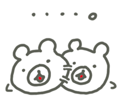 Face Bear sticker #1759360