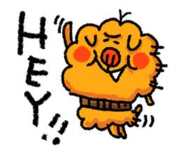 uncle poo "Hi Standard" sticker #1759760