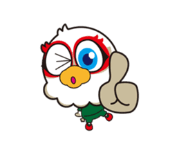 MATSUMOTO YAMAGA F.C. OFFICIAL MAME GANS sticker #1760041