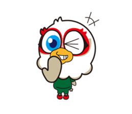 MATSUMOTO YAMAGA F.C. OFFICIAL MAME GANS sticker #1760043