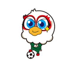 MATSUMOTO YAMAGA F.C. OFFICIAL MAME GANS sticker #1760044