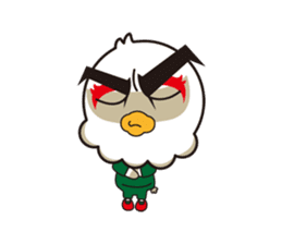 MATSUMOTO YAMAGA F.C. OFFICIAL MAME GANS sticker #1760045