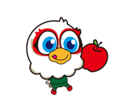 MATSUMOTO YAMAGA F.C. OFFICIAL MAME GANS sticker #1760046