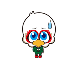 MATSUMOTO YAMAGA F.C. OFFICIAL MAME GANS sticker #1760048