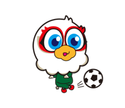 MATSUMOTO YAMAGA F.C. OFFICIAL MAME GANS sticker #1760050