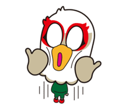 MATSUMOTO YAMAGA F.C. OFFICIAL MAME GANS sticker #1760051