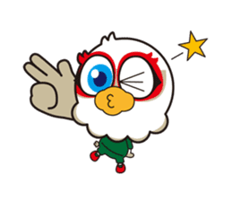 MATSUMOTO YAMAGA F.C. OFFICIAL MAME GANS sticker #1760053