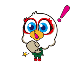 MATSUMOTO YAMAGA F.C. OFFICIAL MAME GANS sticker #1760055