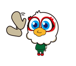 MATSUMOTO YAMAGA F.C. OFFICIAL MAME GANS sticker #1760056