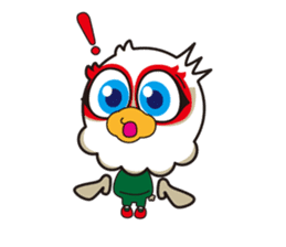 MATSUMOTO YAMAGA F.C. OFFICIAL MAME GANS sticker #1760057