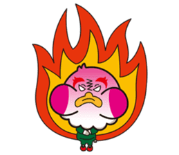 MATSUMOTO YAMAGA F.C. OFFICIAL MAME GANS sticker #1760058