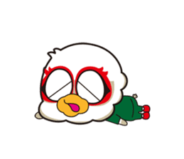 MATSUMOTO YAMAGA F.C. OFFICIAL MAME GANS sticker #1760060