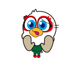 MATSUMOTO YAMAGA F.C. OFFICIAL MAME GANS sticker #1760068