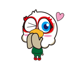 MATSUMOTO YAMAGA F.C. OFFICIAL MAME GANS sticker #1760070