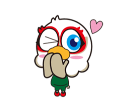 MATSUMOTO YAMAGA F.C. OFFICIAL MAME GANS sticker #1760070