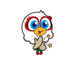 MATSUMOTO YAMAGA F.C. OFFICIAL MAME GANS sticker #1760073